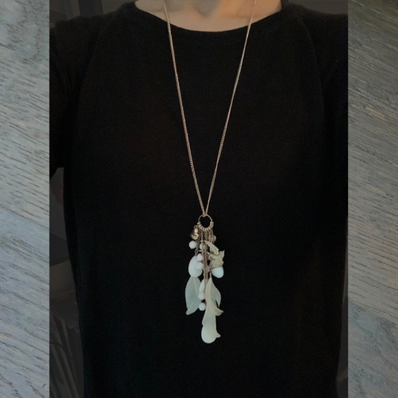 ALDO | Gold Tone Long Pendant Necklace - Picture 8 of 9